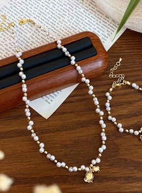 艾沐尔新款气质百搭珍珠项链时尚