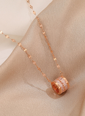 小蛮腰项链女轻奢小众设计感2026年新款潮毛衣链饰品配饰锁骨链