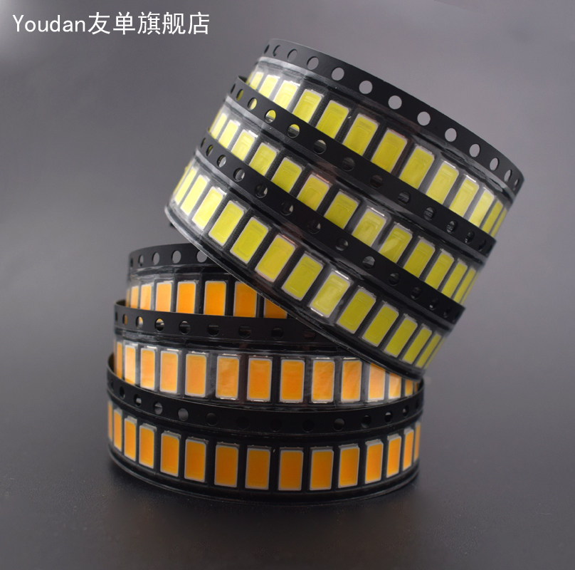 5730灯珠高亮0.5W贴片SMD5630光源大功率led灯珠粒吸顶灯白暖光3V_虎窝淘