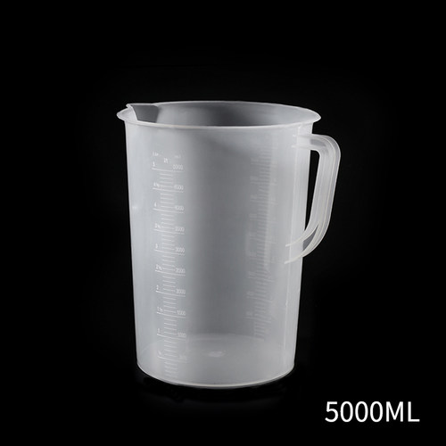 塑料量杯带刻度手柄实验室烧杯奶茶店烘焙加厚食品级250—5000ml - 图2