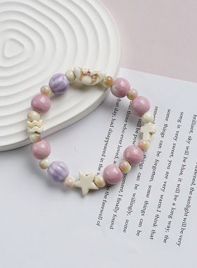 景德镇陶瓷手链文艺古风女