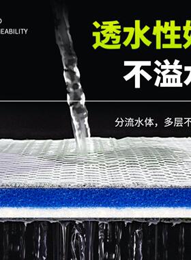 鱼缸专用高密度过滤棉海绵加厚不