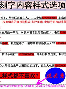 LED宠物用品发光狗项圈USB充电