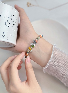 文艺国风陶瓷手串新中式百搭