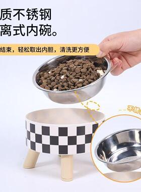 新款猫碗狗碗喝水喂食猫粮波点