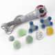 Eight-head replacement dolphin massage stick infinitely adjustable speed massage and vibration household massager manufacturer