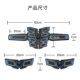 Intelligent EMS abdominal muscle massager for lazy people at home muscle training fitness equipment electronic pulse fitness belt