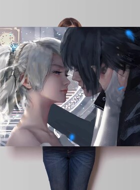 最终幻想7重制版游戏海报FF7爱丽丝蒂法壁纸宿舍卧室墙贴防水自粘