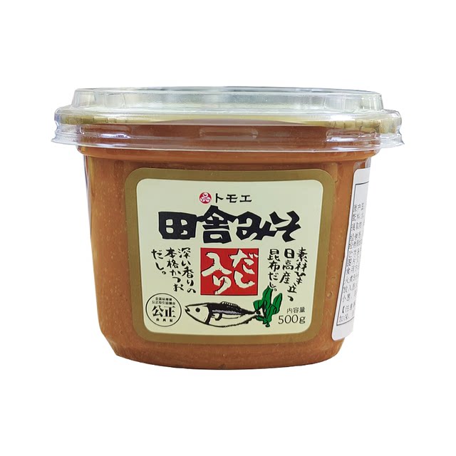 Fukuyama Tanshe Japanese Miso Sauce Red and White Miso Sauce Japanese Cuisine Kelp Soup Seasoning Sauce L