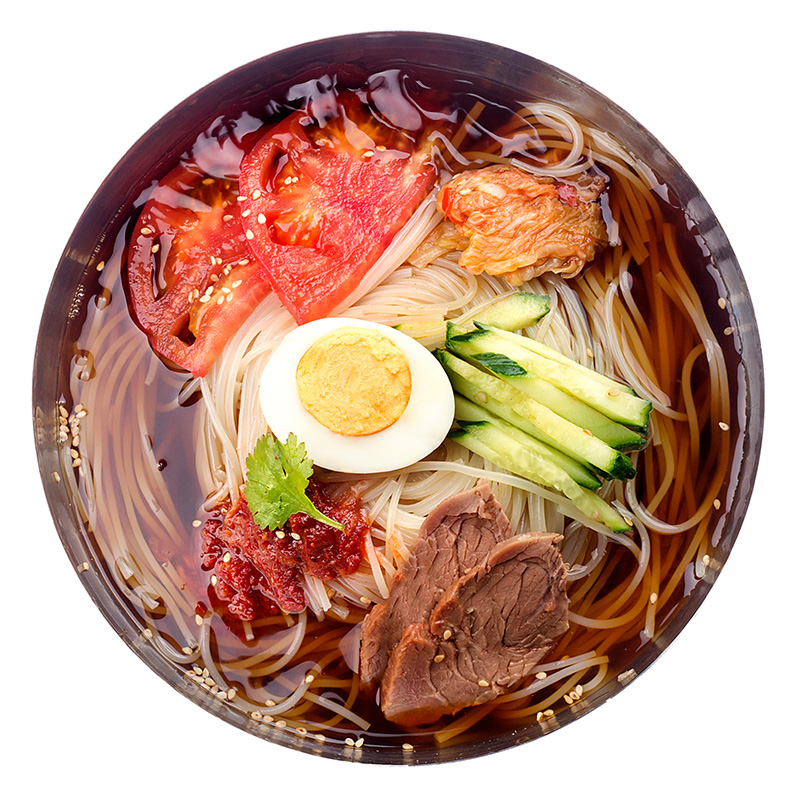 东北朝鲜族冷面袋装370g 2包正宗方便速食真空