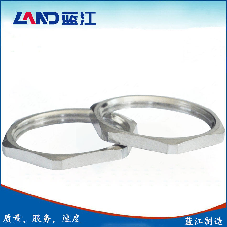 蓝江 M公制牙黄铜镀镍锁紧螺母内螺纹金属电缆接头锁母箱体背母,淘宝优惠券,粉丝福利购,淘宝优惠卷