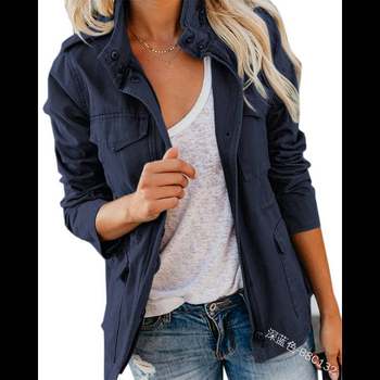 2023 Loose Zipper Jacket Women's Coat Jacket Women's Coat