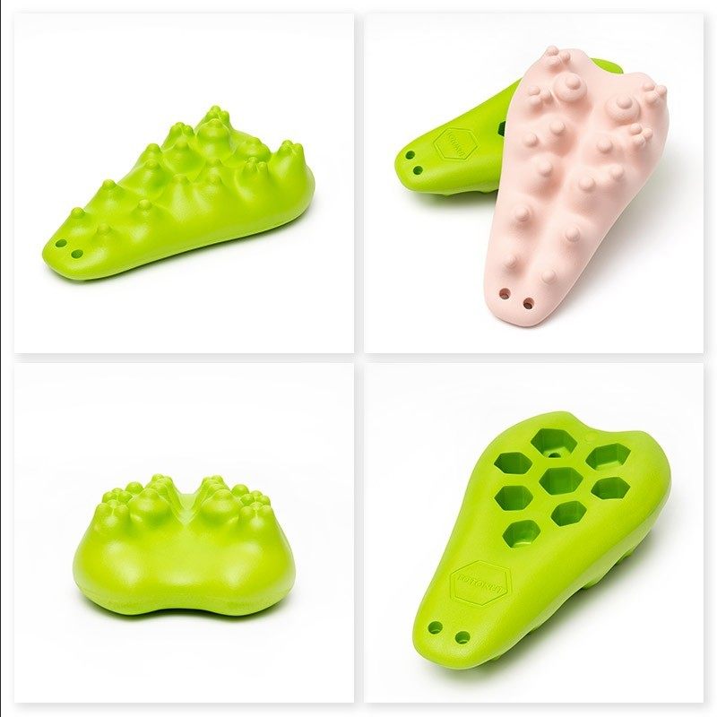 TOTONUT小鳄鱼按摩枕 斜方肌后背脊椎颈椎按摩垫器,淘宝优惠券,粉丝福利购,淘宝优惠卷