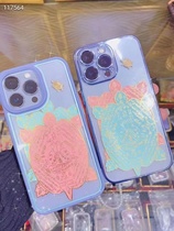 Tutei edge water Turtle Must Reach Mobile Phone Sticker Forsheet Metal Card Turtle Shape