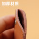 真皮门禁卡套小长方形水滴形门卡钥匙扣链一体小区电梯卡保护套