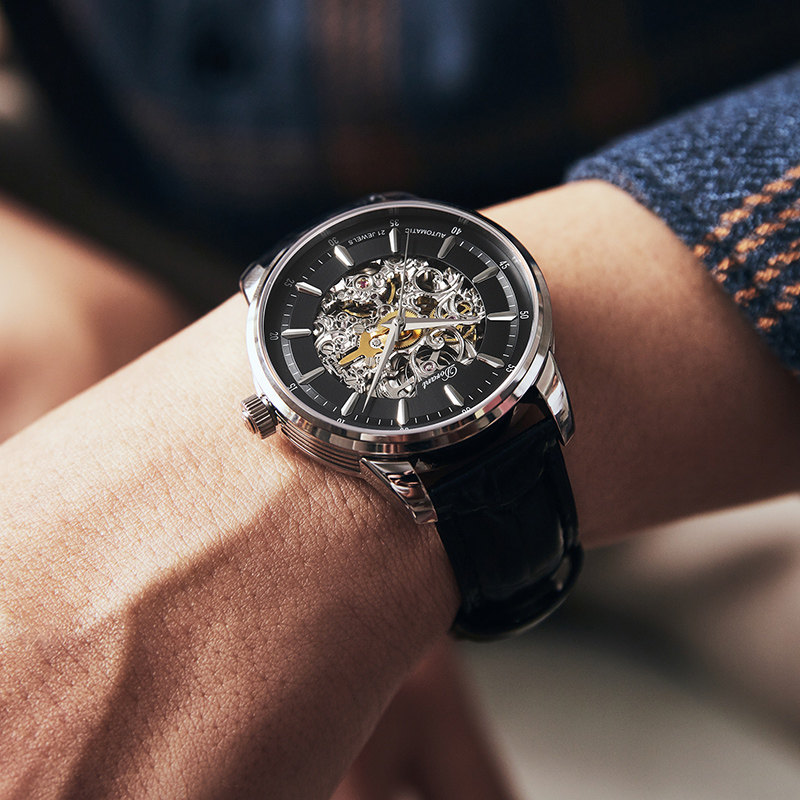 杜兰特全自动机械男士2020潮手表 杜兰特手表国产腕表