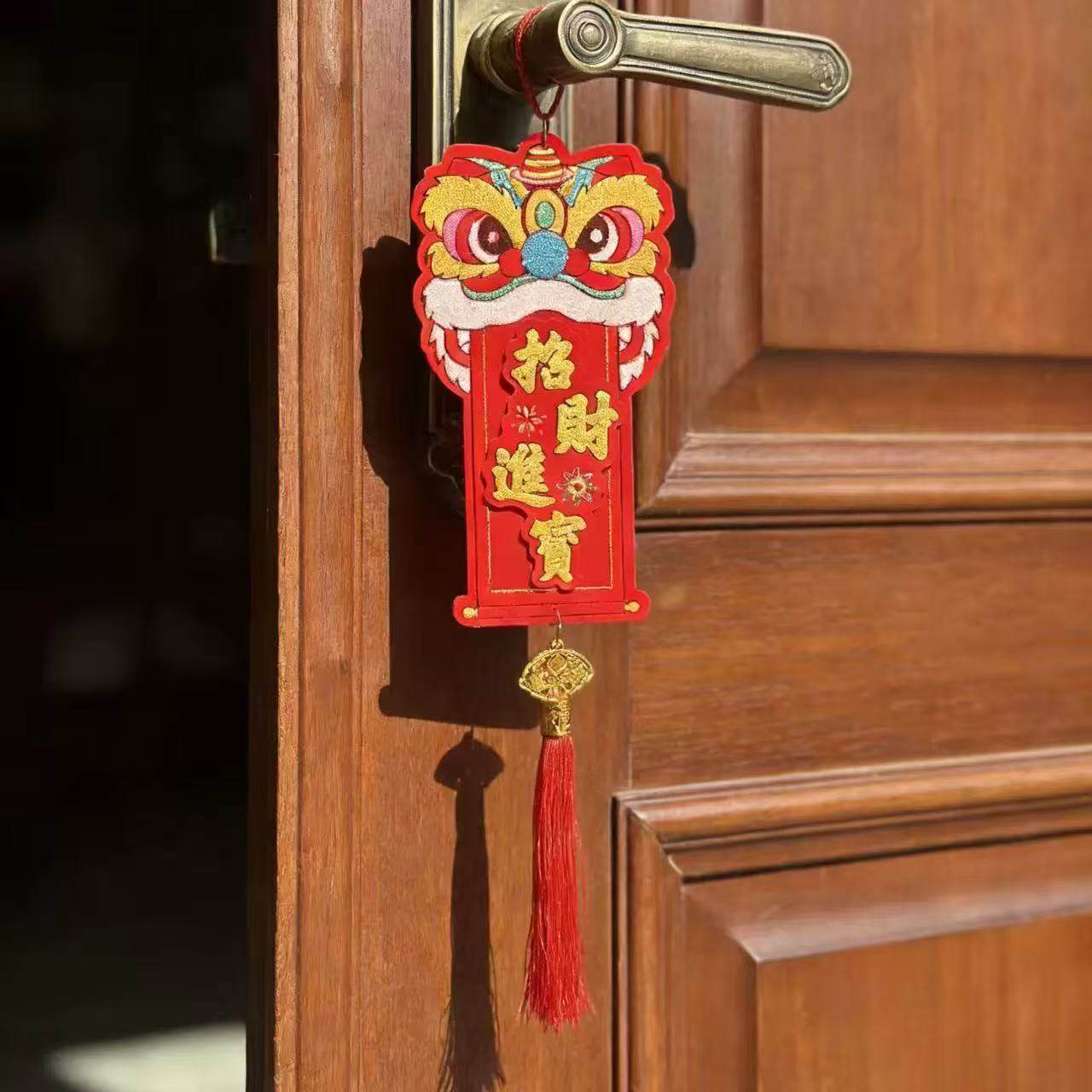 【露露酱&年礼甄选】2026马年新年装饰挂件国潮醒狮寓意好过年挂,淘宝优惠券,粉丝福利购,淘宝优惠卷