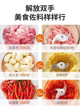 汉佳欧斯电动绞肉家用和面绞菜机