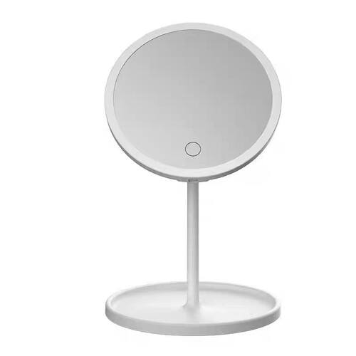 led化妆镜带灯台式网红女补光小镜子ins风宿舍桌面便携小型梳妆镜 - 图3