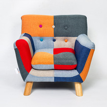 Child Sofa Boy Baby Sofa Chair Baby Girl Sloth Reading Seat Kid Cloth Art Cute Little Sofa