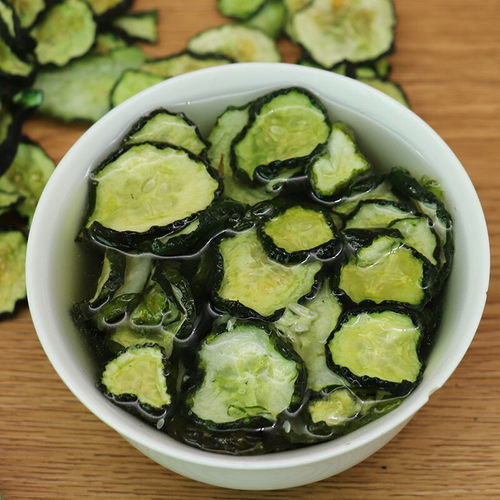 干黄瓜片东北特产农家自制干菜脱水蔬菜青瓜钱条皮凉拌菜干货大全 - 图1