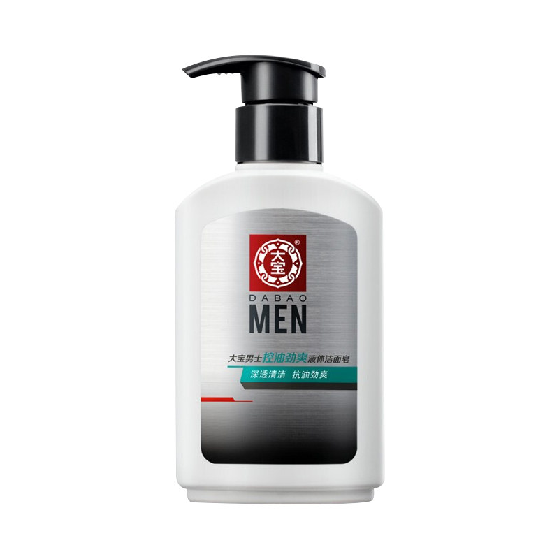 大宝男士控油劲爽液体150g洁面皂 大宝娇顿男士洁面