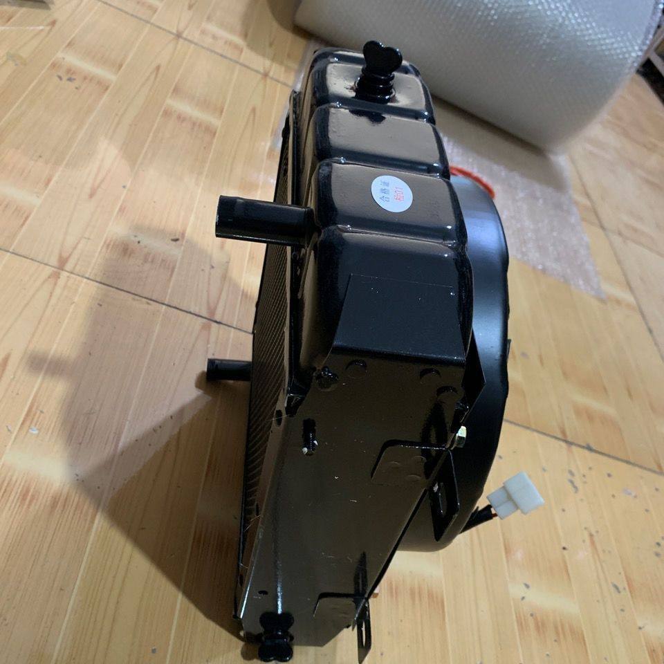农用车四轮车拖拉机单缸柴油机带风扇整体式循环水散热器水箱总成,淘宝优惠券,粉丝福利购,淘宝优惠卷