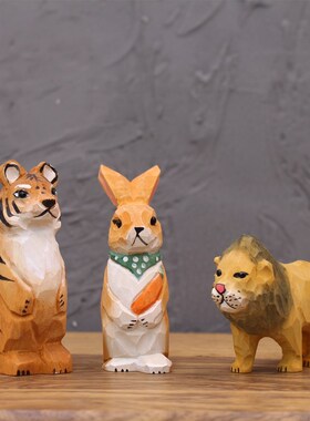 青木凡手工原木雕刻木质摆件装饰创意家居饰品客厅创意摆设