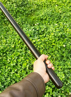 正宗紫光檀乌木擀筋棒武术棍