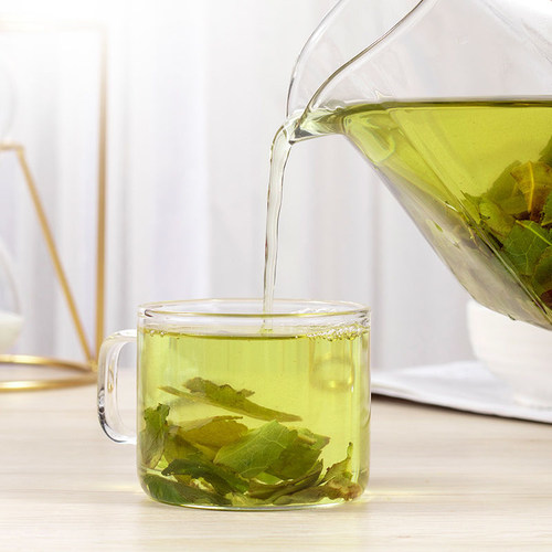微山湖炒制精选纯荷叶茶荷叶块荷叶颗粒新货干荷叶泡水泡茶大肚子 - 图1
