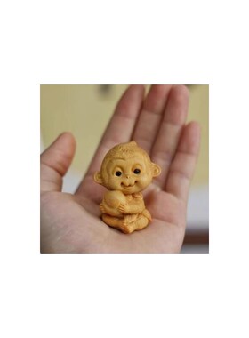 崖柏木雕十二生肖全套鼠牛虎兔龙蛇马羊猴鸡狗猪汽车摆件手玩把件