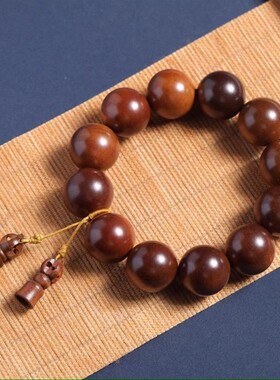 雷击枣木手串道家饰品雷击木佛珠雷纹雷心男女饰品雷焦木手链念珠