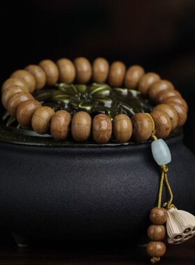 正宗六道木佛珠手串1.2降龙木男女士手串创意手工念珠礼品手链子