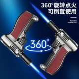 Зажигание зажигания зажигает надувное надувное ветрозащитное зажигание, голубое пламя домашние пользователи высокая температура.