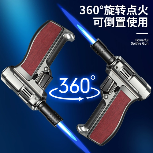 Зажигание зажигания зажигает надувное надувное ветрозащитное зажигание, голубое пламя домашние пользователи высокая температура.