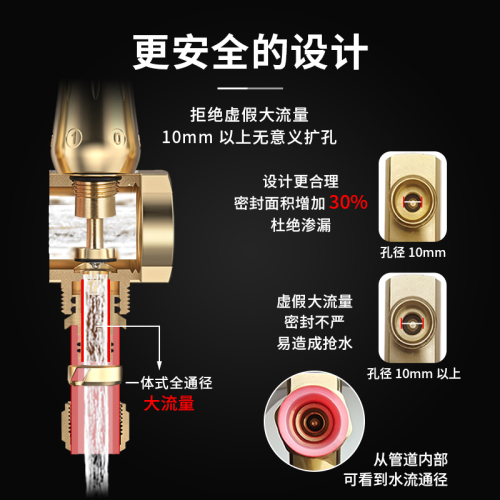 地暖分水器德国NAFIRST全铜大流量家用地热集分水器全套十年质保