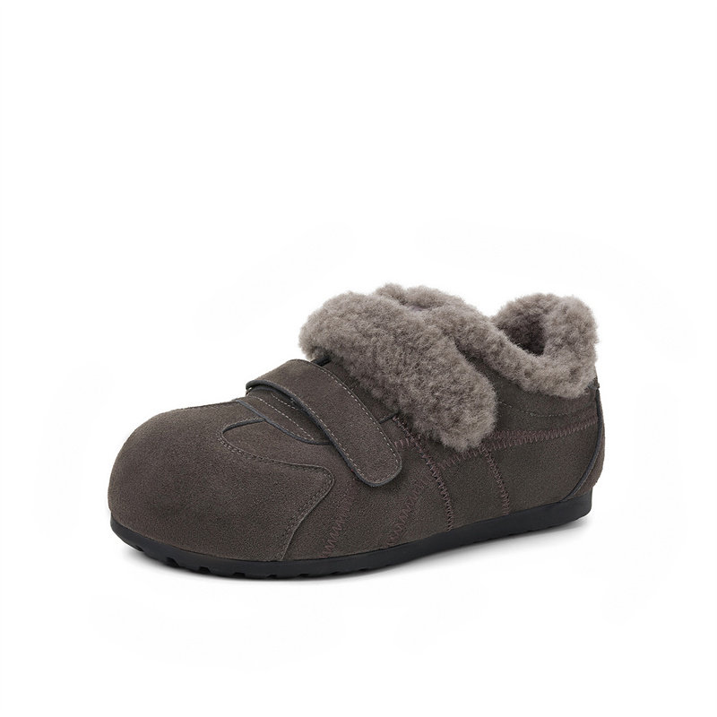 达芙妮毛绒勃肯鞋女鞋2025新款冬德训鞋加绒保暖棉鞋内增高毛毛鞋,淘宝优惠券,粉丝福利购,淘宝优惠卷