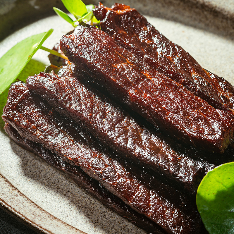 正宗风干手撕牛肉干官方旗舰店麻辣零食独立真空袋装非内蒙古特产-图3