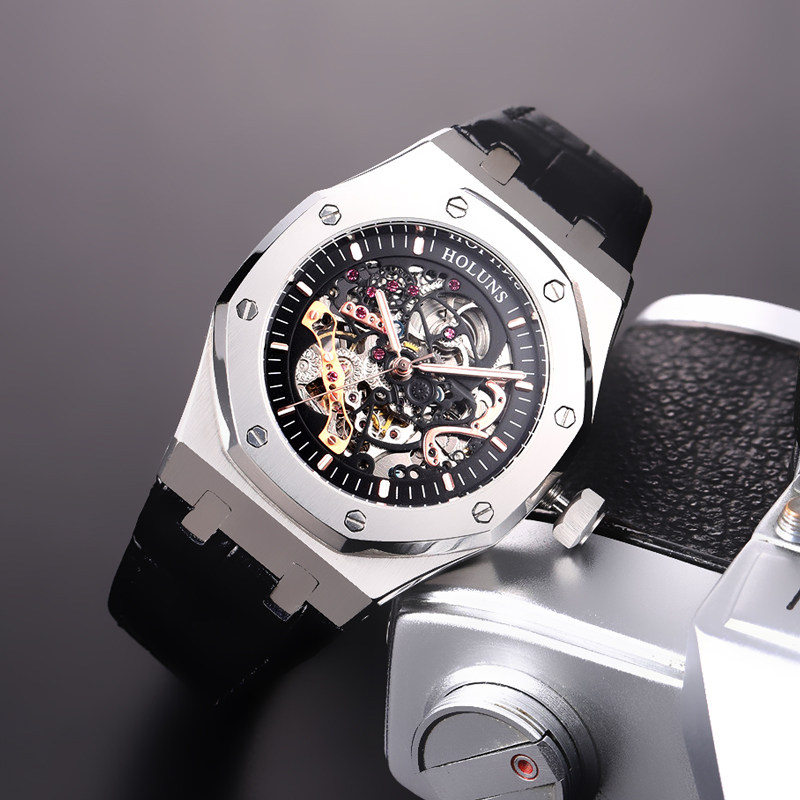 豪伦诗holuns手表进口全镂空机芯 豪伦诗手表国产腕表