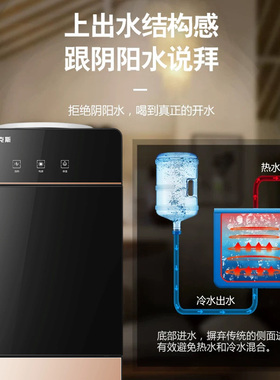 奥克斯饮水机家用立式台式办公室