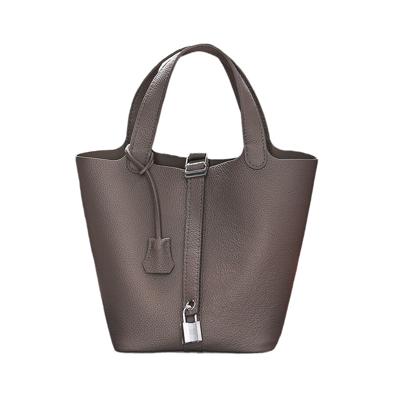 蠢小鱼togo纹头层牛皮H家菜篮子包女手提包diy手工包包自制材料包,淘宝优惠券,粉丝福利购,淘宝优惠卷