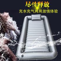 Bubble Water Cool Mat Guesthouse Sauna Massage Hydrotherapy Bed Inflatable water multifunction single double Spice Water Bed