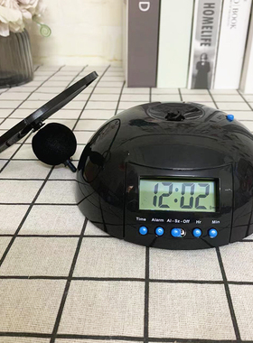 新奇创意搞怪会飞闹钟静音超大声