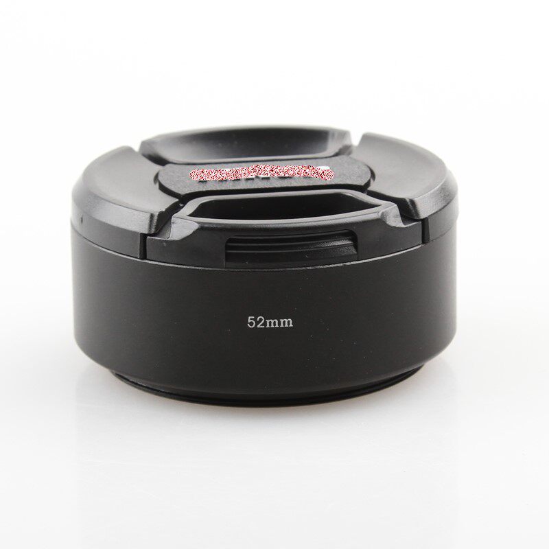 52mm金属遮光罩HR-2 适用50 1.8D 1.4D标头35mm/2D 1.8G定焦镜头 - 图1
