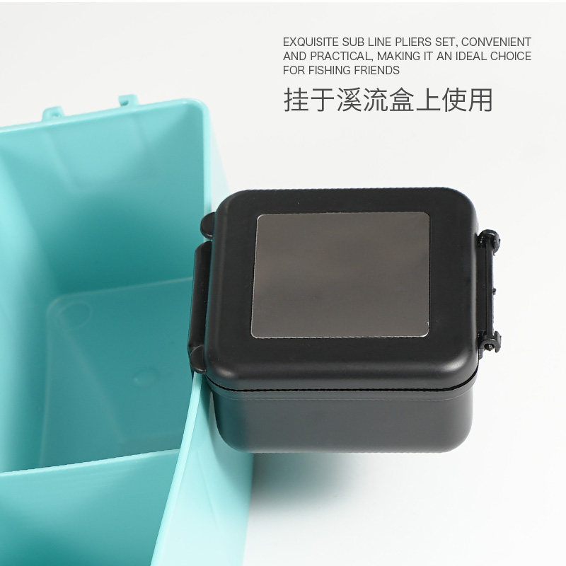 老季溪流走钓面筋盒腰挂蚯蚓盒挂腰饵料盒便携透气活饵塑料盒野钓,淘宝优惠券,粉丝福利购,淘宝优惠卷