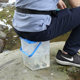 Multifunctional fish bucket Luya fishing special transparent bucket live fish bucket stream wild fish fishing storage bucket