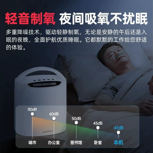 鱼跃 Домохозяйство кислорода -поглощающая машина, 5 -литровая L Небольшой флагманский магазин домашний -кислородная кислородная машина
