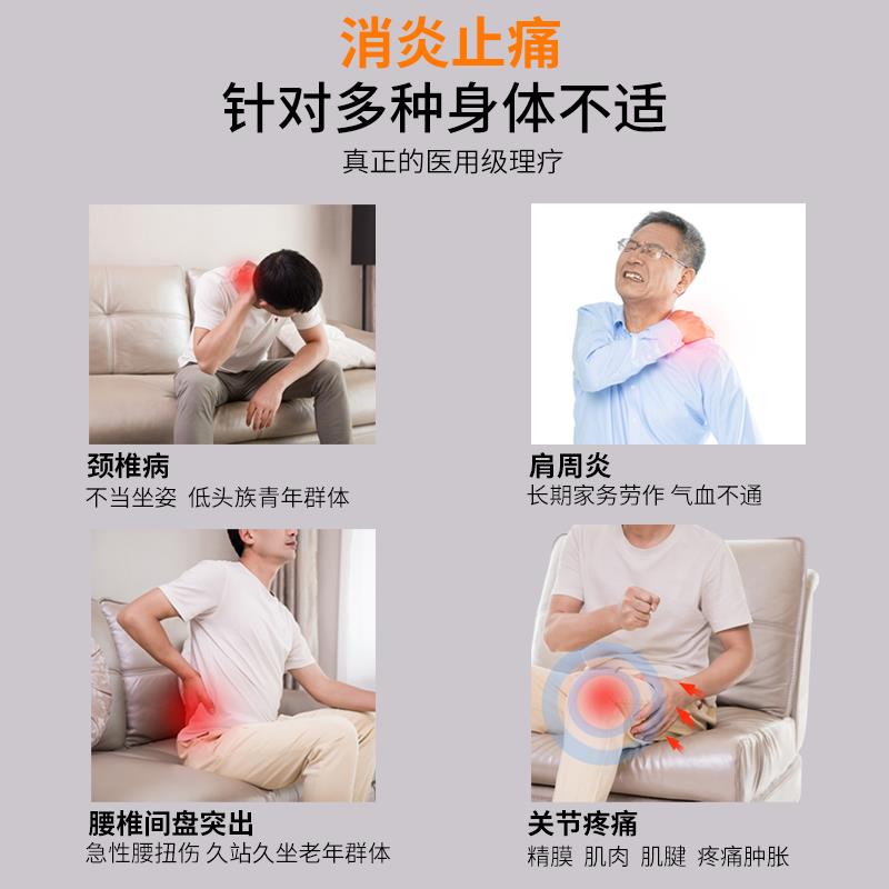 仙鹤中频治疗仪颈椎病按摩全身经络疏通理疗仪家用智能脉冲电疗仪 - 图0