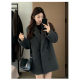 【高档礼盒装】QY 2025秋冬韩系高级感中长款气质羚羊绒加厚大衣