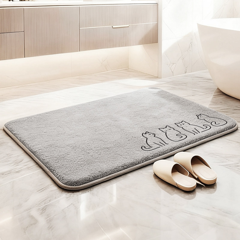 浴室吸水地垫卫生间脚垫厕所门口防滑家用洗手台地毯卫浴专用垫子,淘宝优惠券,粉丝福利购,淘宝优惠卷